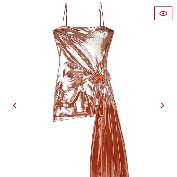 DIESEL metallic-effect minidress - Picture 7 of 10